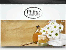 Tablet Screenshot of phiferwellness.com